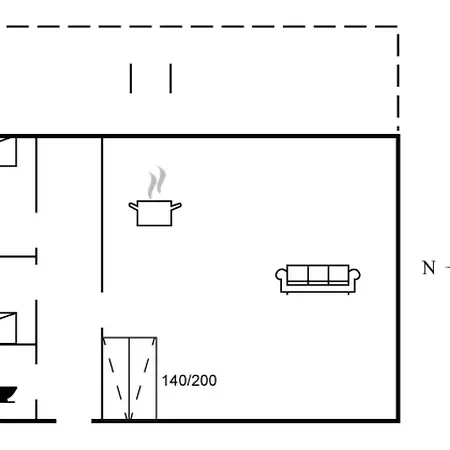 Snioulf - 10m From The Sea By Interhome بيت للعطل Sæby